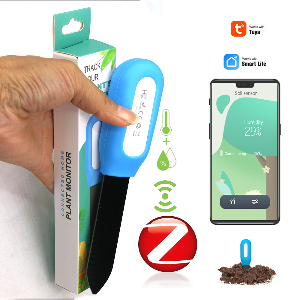 Smart Garden Sensors - Sensor inteligente de suelo Zigbee para