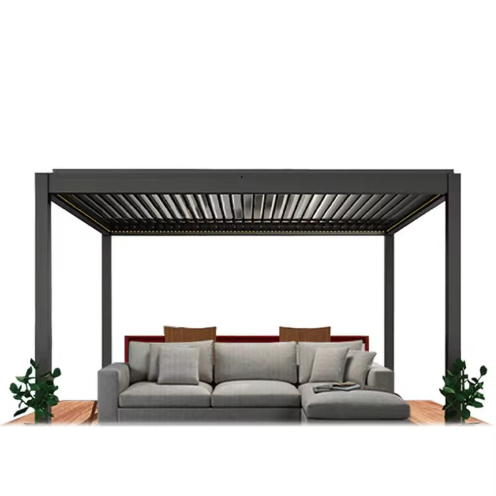 Smart Garden Electric Pergola - Pérgola Eléctrica Inteligente OneAlu, Techo Retráctil