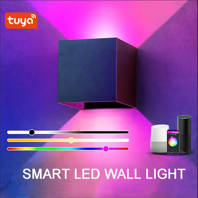 Smart Garden Arduino - Lámpara de Pared Inteligente para Exteriores