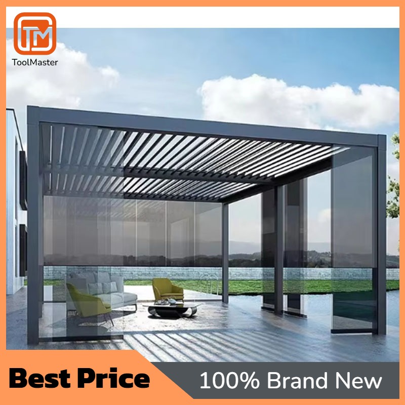 Smart Garden Electric Pergola - 【Oferta Especial】Pérgola de Aluminio y Vidrio