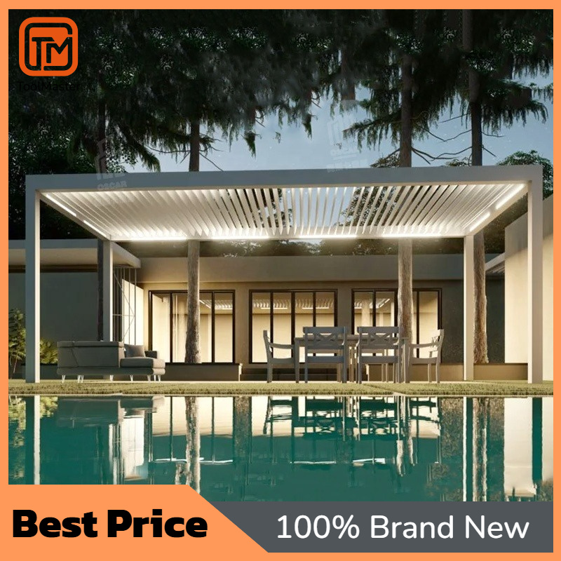 Smart Garden Electric Pergola - 【Oferta Especial】Pérgola Motorizada Eléctrica con Persianas