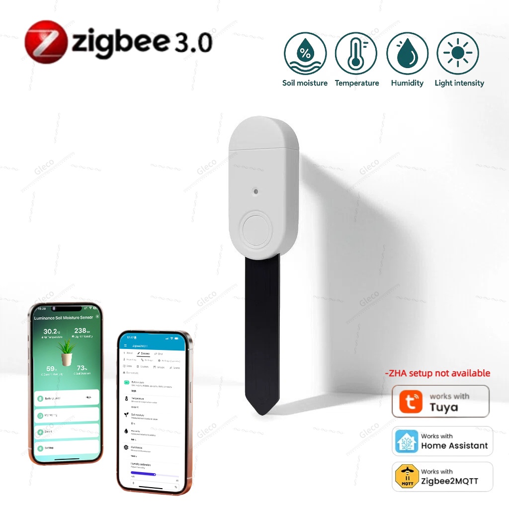 Smart Garden Sensors - Sensor de Humedad, Temperatura y Luz