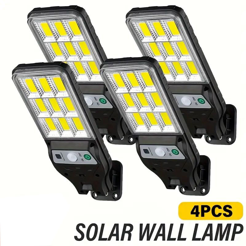 Smart Garden Solar Lights - 4PCS Aplique solar de pared con