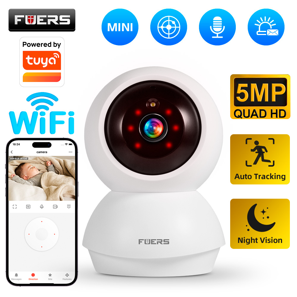 Eufy Camera E220 - Cámara WiFi Fuers de 5MP, Compatible