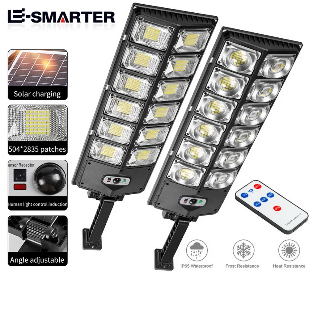 Smart Garden Solar Lights - Lámpara LED superbrillante para exteriores, alimentada
