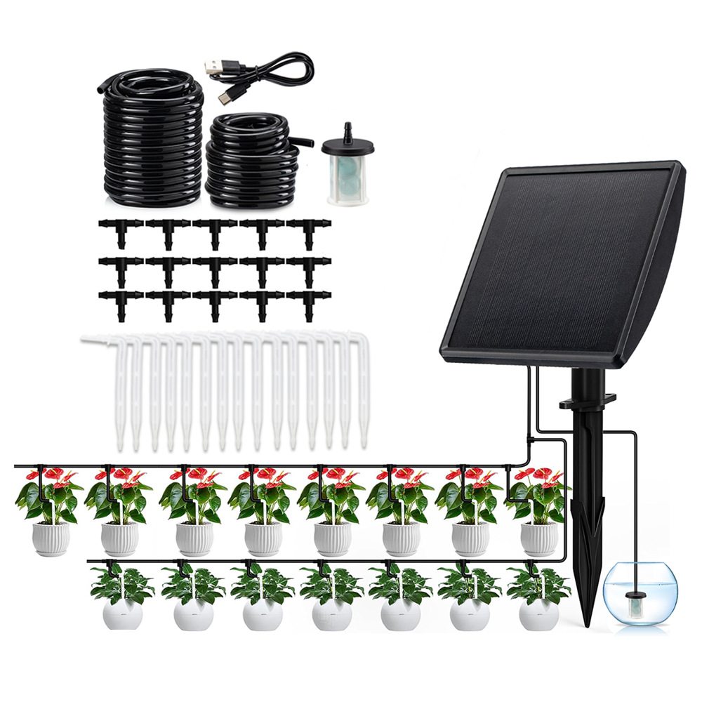 Smart Garden Click And Grow - Sistema de Riego Solar, Bomba de
