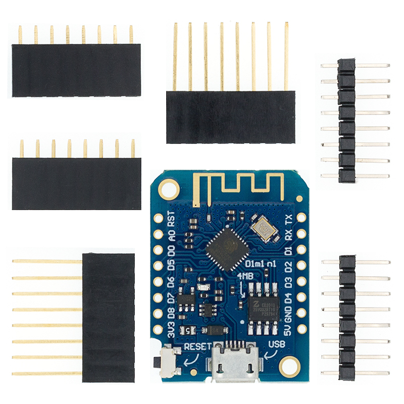 Micro USB/tipo-c USB WeMos D1  - Smart Garden Esp32 reseña y precio
