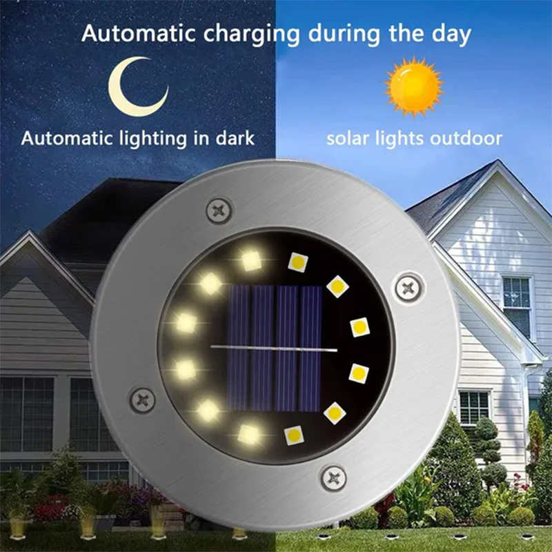 Luces Solares Enterradas, 8/20 - Smart Garden Solar Lights reseña y precio