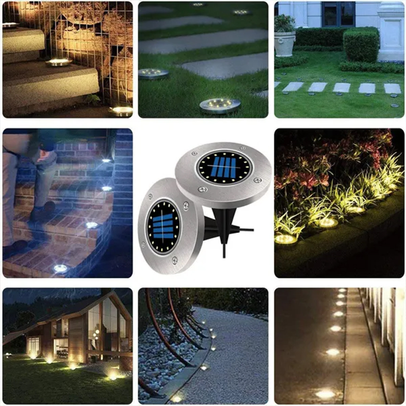 Luces Solares Enterradas, 8/20 - Smart Garden Solar Lights reseña y precio