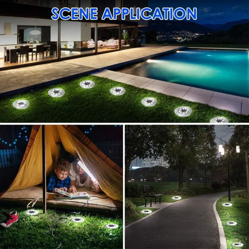 Luces Solares Enterradas, 8/20 - Smart Garden Solar Lights reseña y precio