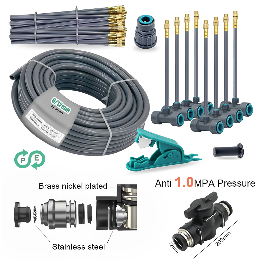 Manguera de PE Flexible de 3/8 - Smart Garden Irrigation System reseña y precio