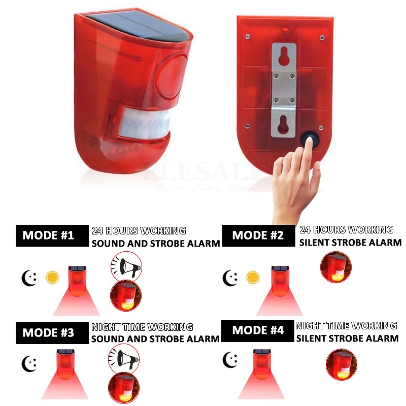 Luz de Alarma Solar Impermeabl - Smart Garden Solar Lights reseña y precio