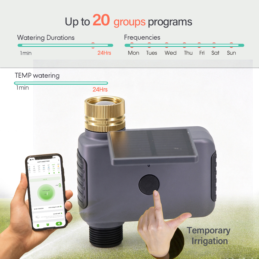 Temporizador Solar Inteligente - Smart Garden Refill reseña y precio