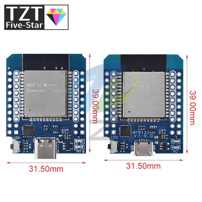 TZT 1/3 Uds para Wemos Mini D1 - Smart Garden Esp32 reseña y precio