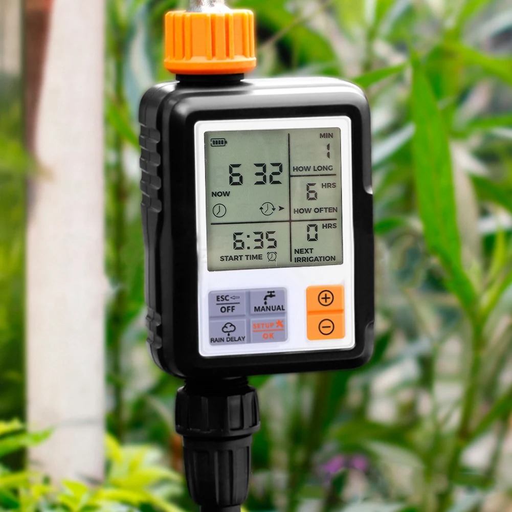 Temporizador electrónico de ri - Smart Garden Irrigation System reseña y precio