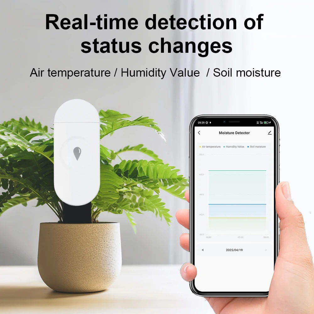 Tuya Zigbee-Detector de temper - Smart Garden Sensors reseña y precio