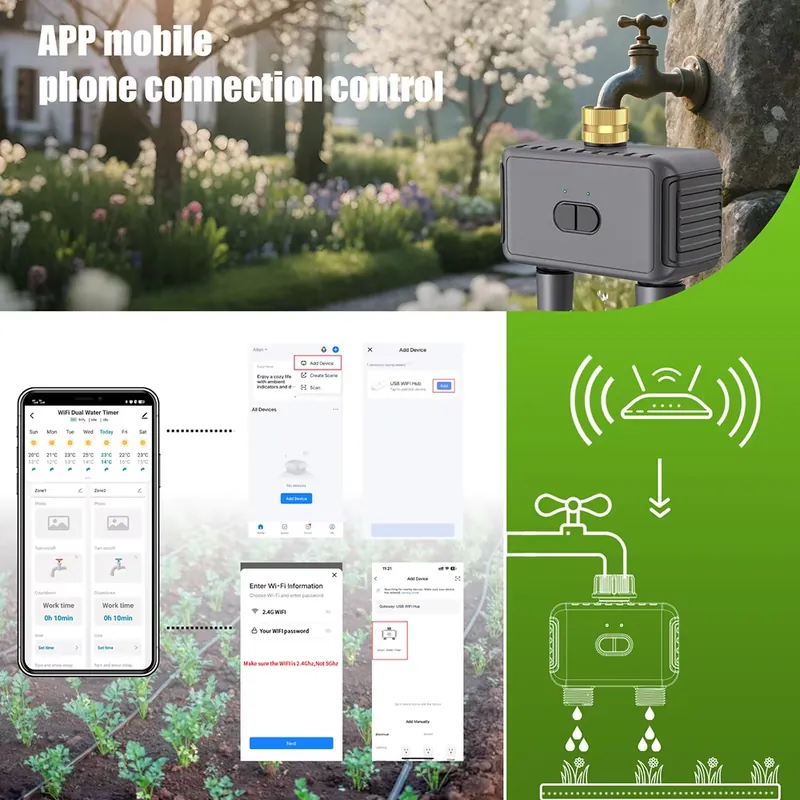 Temporizador de Riego Intelige - Smart Garden Irrigation System reseña y precio