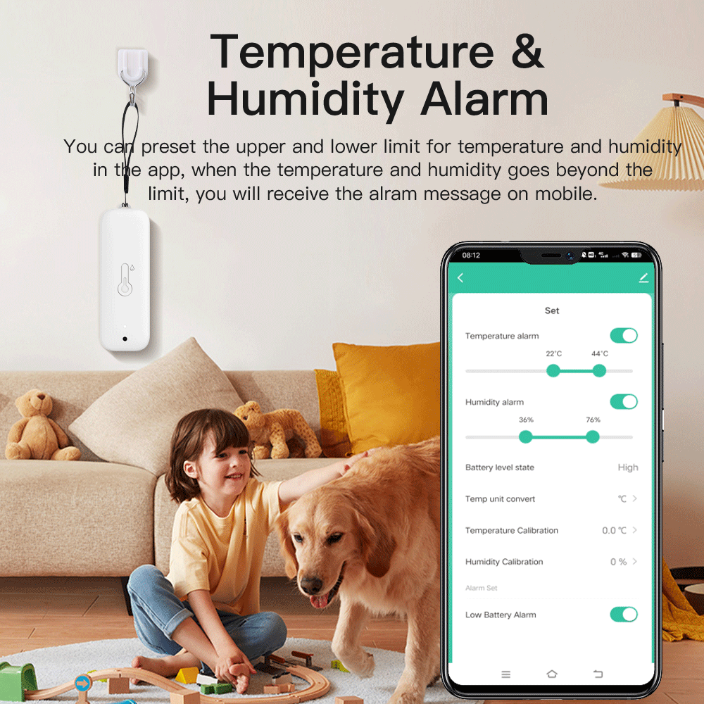 Tuya WiFi Sensor de temperatur - Smart Garden Arduino reseña y precio