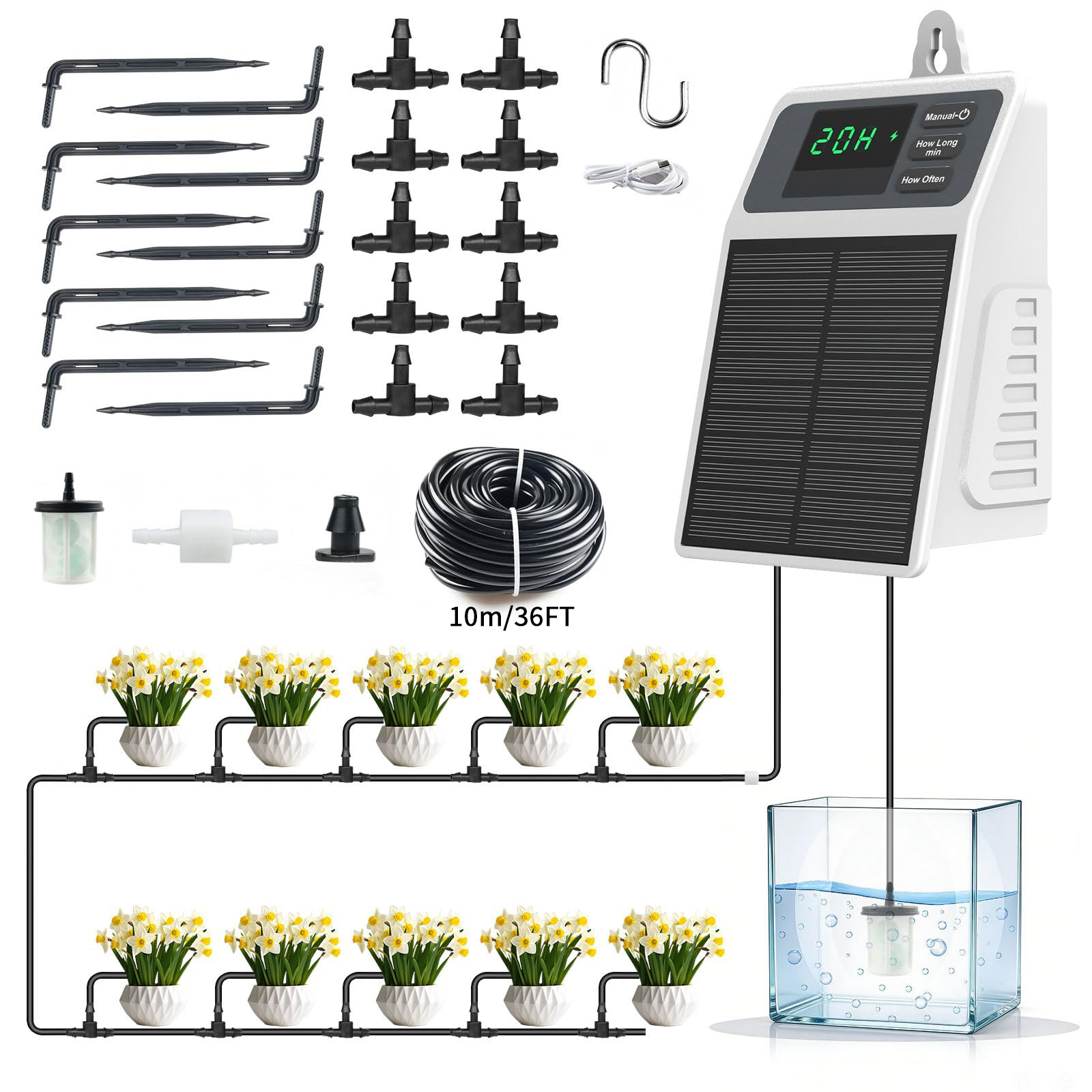 Sistema de Riego por Goteo Sol - Smart Urban Garden reseña y precio