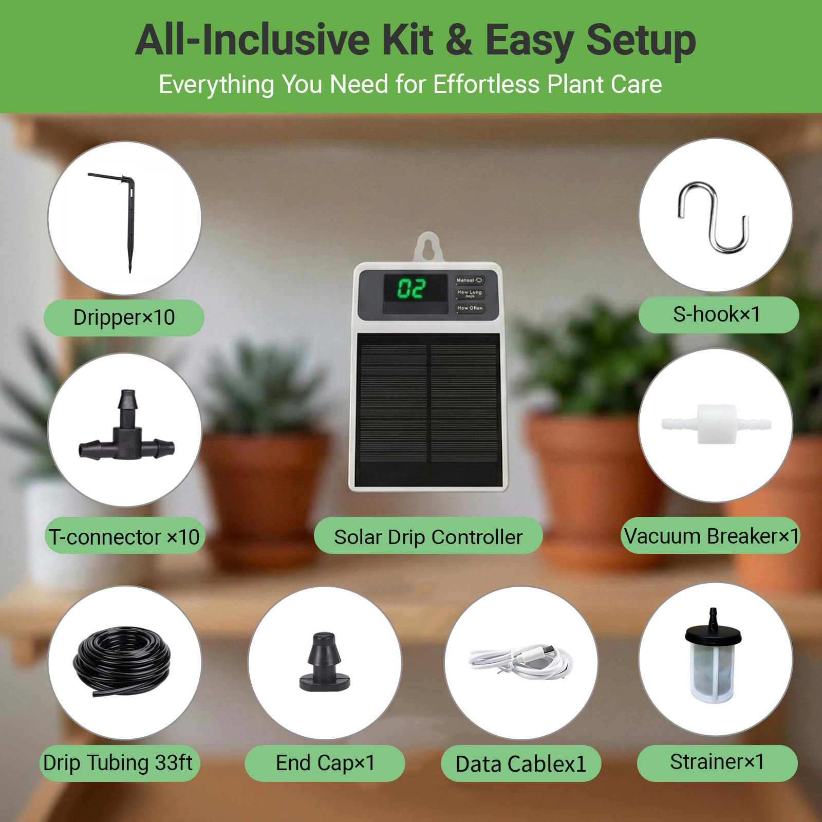 Sistema de Riego por Goteo Sol - Smart Urban Garden reseña y precio