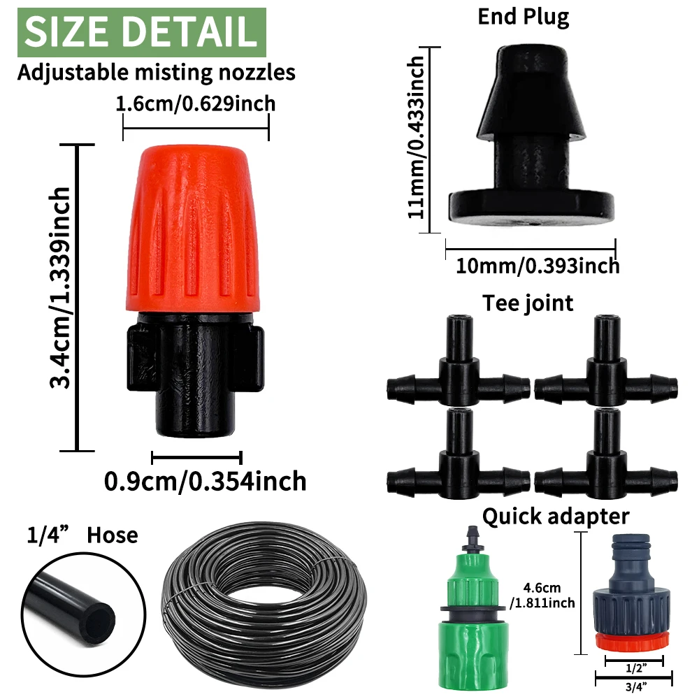 Kit de riego con boquillas ant - Smart Garden Herb reseña y precio
