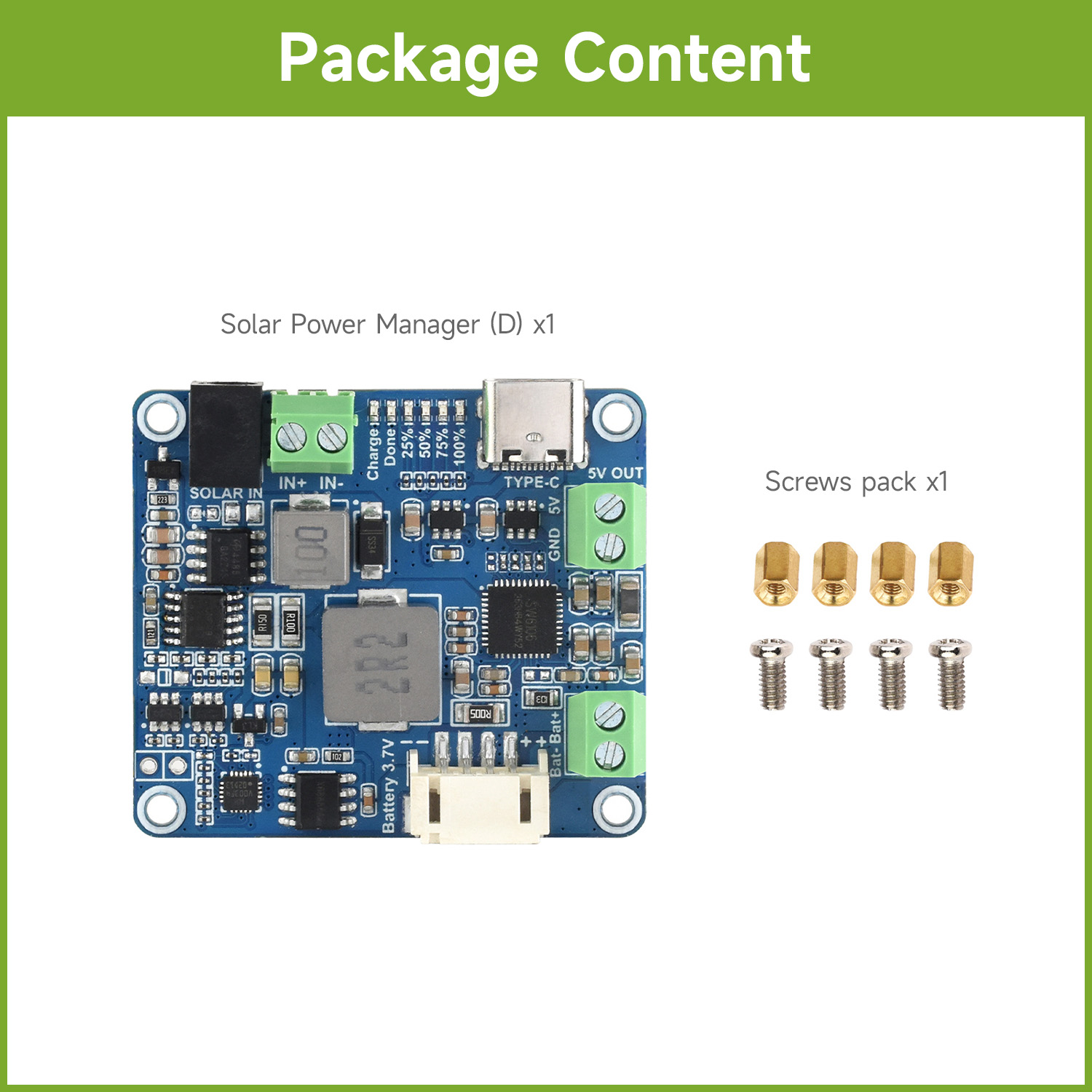 Módulo administrador de energí - Smart Garden Arduino reseña y precio