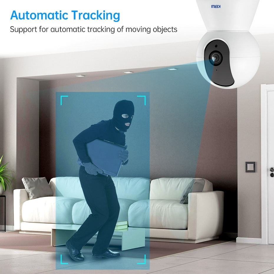 KERUI Cámara IP WiFi inteligen - Eufy Camera E220 reseña y precio