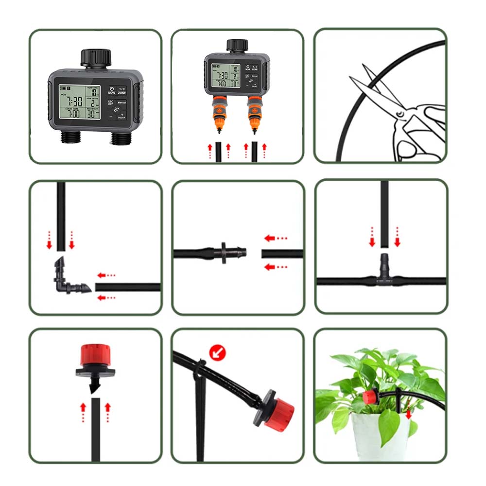 Temporizador de Riego de Jardí - Smart Garden Irrigation System reseña y precio