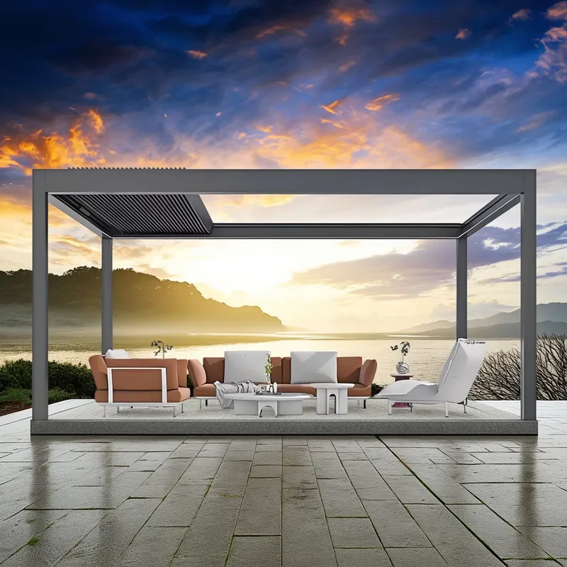 Pérgola de Aluminio para Jardí - Smart Garden Electric Pergola reseña y precio