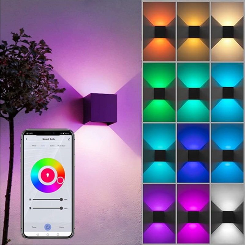 Lámpara de pared LED para exte - Smart Garden Arduino reseña y precio
