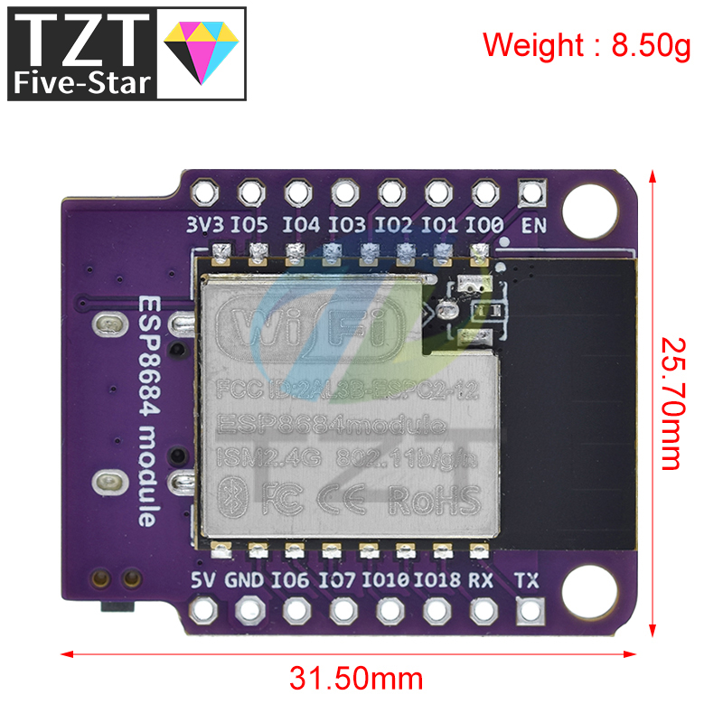 Wemos D1 Mini ESP8266 ESP32 ES - Smart Garden Esp32 reseña y precio