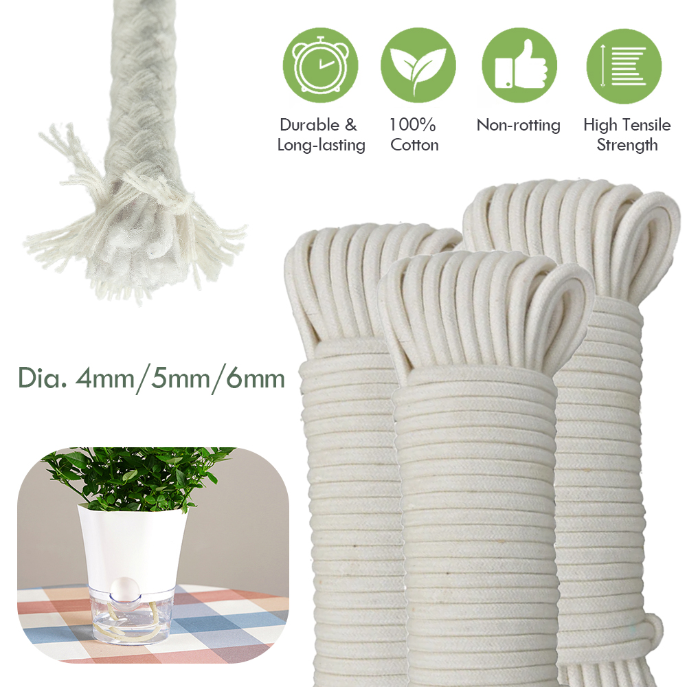 Cordón de mecha de algodón de  - Smart Garden Herb reseña y precio